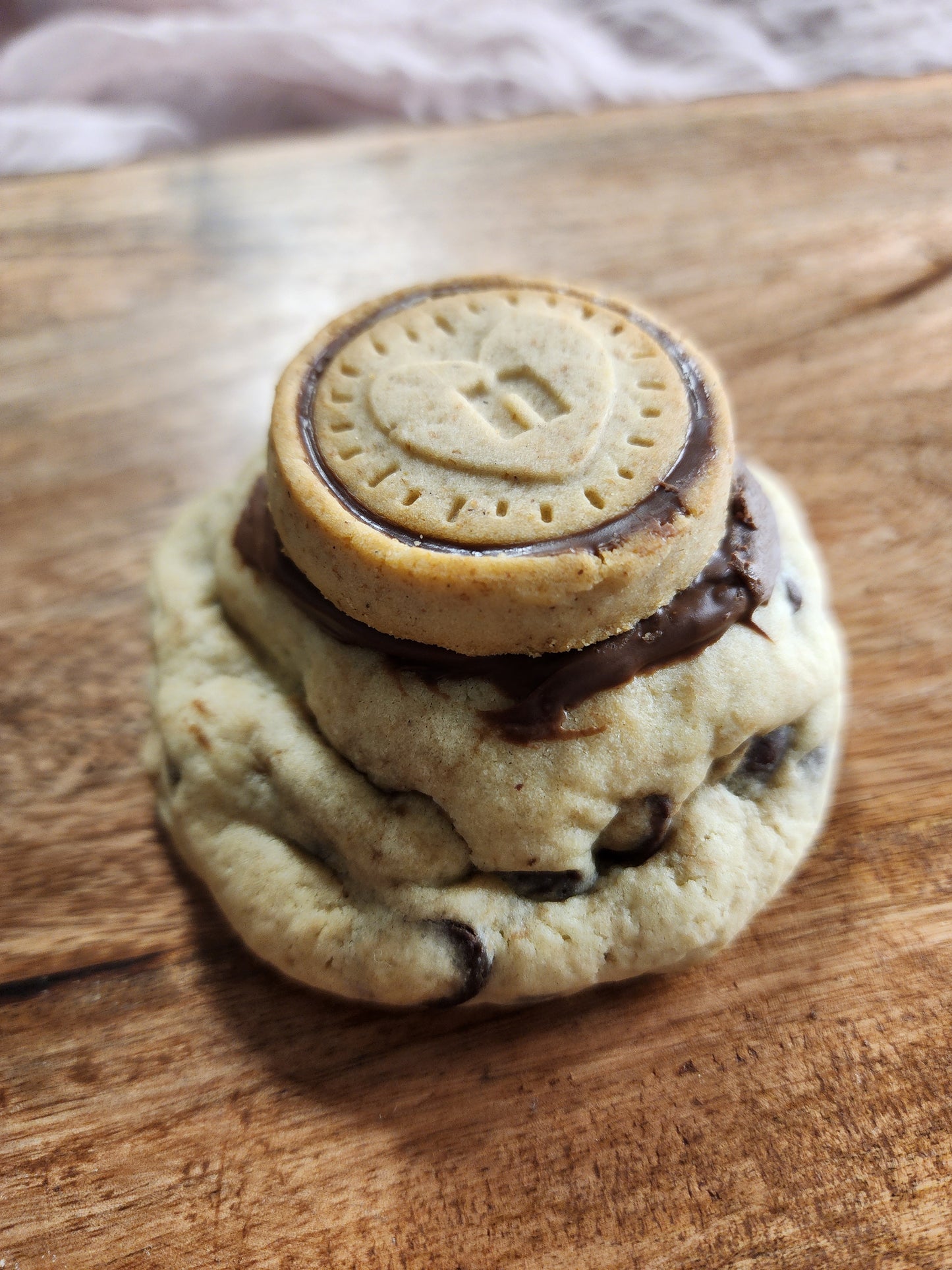 Ny style big Nutella cookie